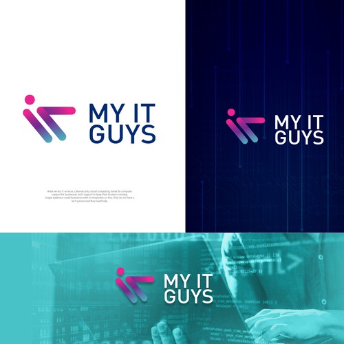 "My IT Guys"; Need Strong and Friendly Logo and Brand Guide! Design by kittylulu