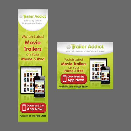 Help TrailerAddict.Com with a new banner ad デザイン by gldesigns