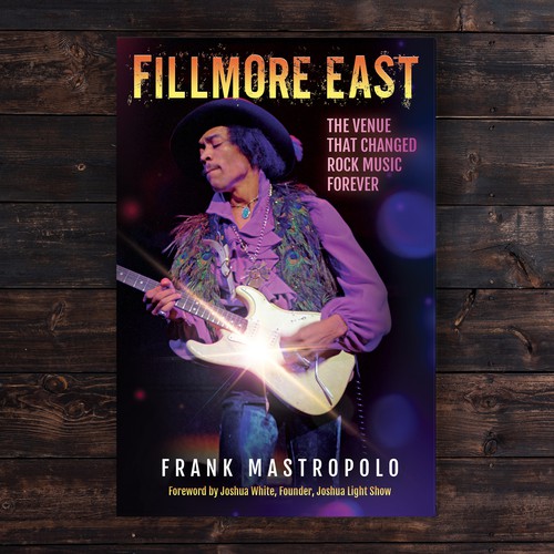 Design The cover of a photo book on Jimi Hendrix and the '60s greatest classic rock musicians di designers.dairy™