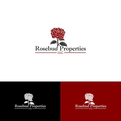 Designs Rosebud Properties Logo design contest