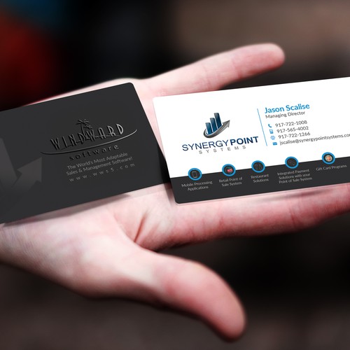 Create Captivating Business Cards For Synergy Point