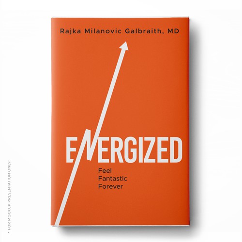 Design a New York Times Bestseller E-book and book cover for my book: Energized Ontwerp door Klassic Designs