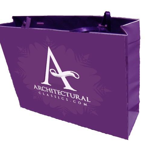 Carrier Bag for ArchitecturalClassics.com (artwork only) Design by Triple9