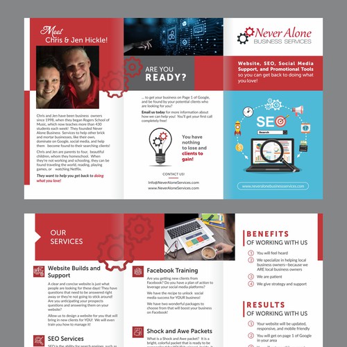 Catchy Brochure needed for a contest Design by 99kreative