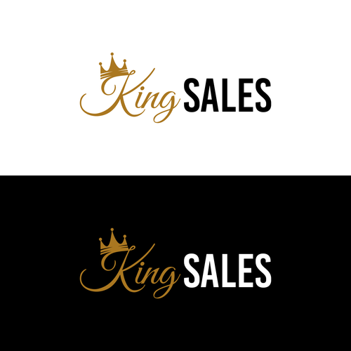 King Sales Logo Design Contest Design by LOVE❤