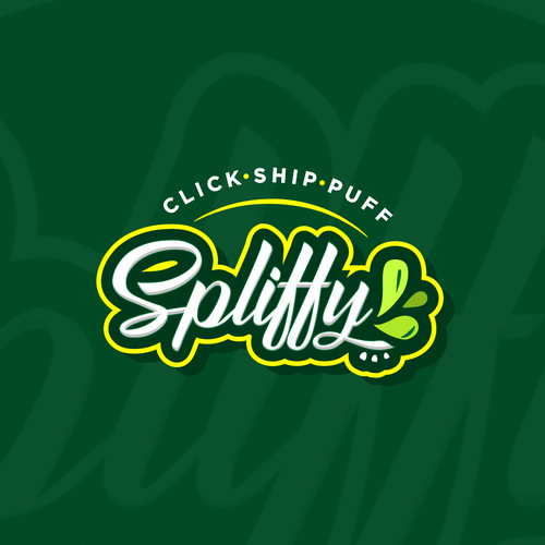 Cannabis Delivery Service in Los Angeles (Spliffy) Design by camaxtli