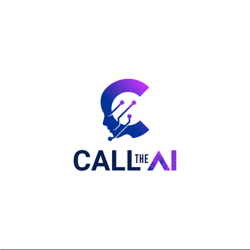 AI Communication Logo Design by rifzdesign