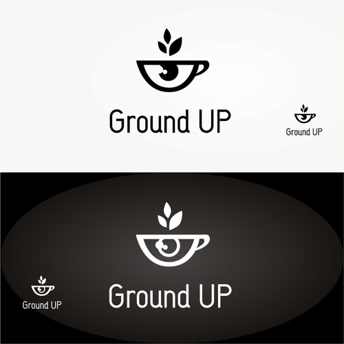 Create a logo for Ground Up - a cafe in AOL's Palo Alto Building serving Blue Bottle Coffee! Design by Adimo