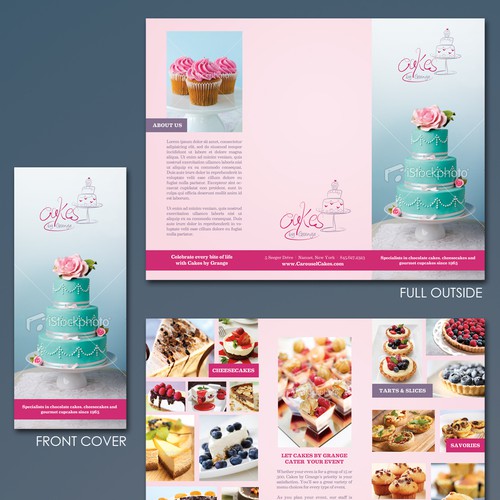 Help Cakes by grange with a new brochure design Design by Awesome Designing