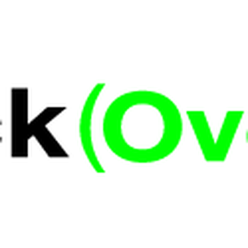 logo for stackoverflow.com デザイン by codeshapes