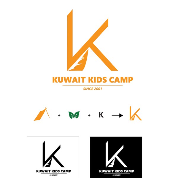 Kuwait Kids Camp Logo concept