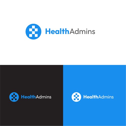 Be the designer that created the coolest healthcare software logo with Health Admins!!!! Design by Guane