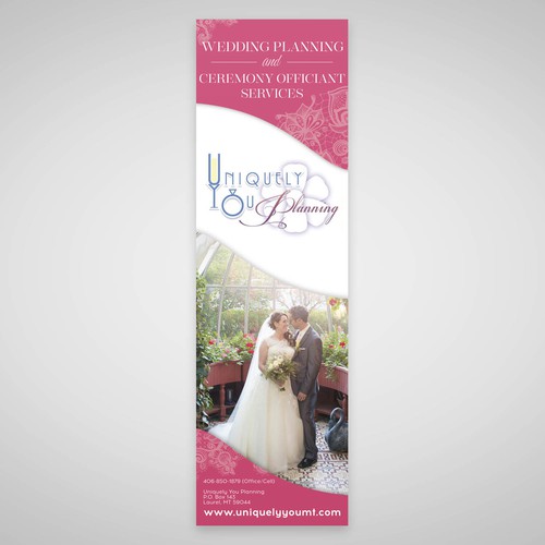  Banner Design for Wedding Planner Signage contest