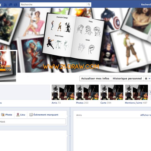 コンペ「Design a facebook banner image.」のデザイン by DookDesignさん 