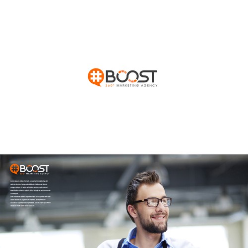 "Help us create a new logo for our global marketing agency! / Création de logo pour une agence de marketing global 360°" winning Logo & brand identity pack