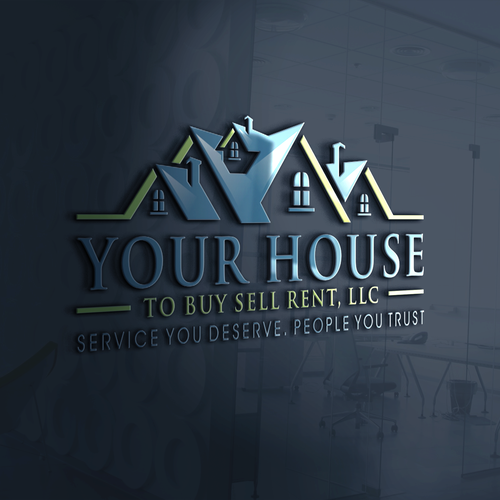 Solutions Service Trust In Buying Selling Real Estate Logo Design Contest 99designs