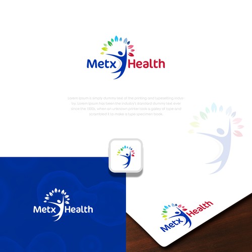 MetX Health Logo - Anti-Cancer Products and Research Design by Jasicca