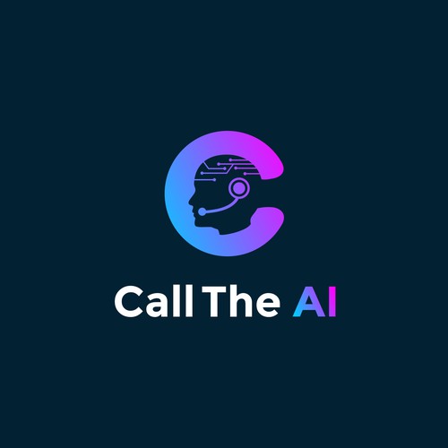 AI Communication Logo Design by yudilima