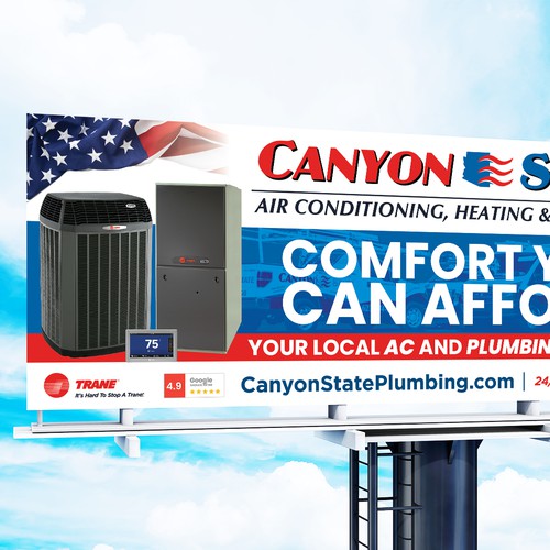 Design An Eye-Catching Billboard For An HVAC Company Design réalisé par GrApHiC cReAtIoN™