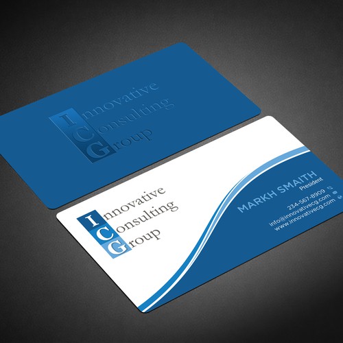 Design di ICG Business Cards di Brandmaker artist