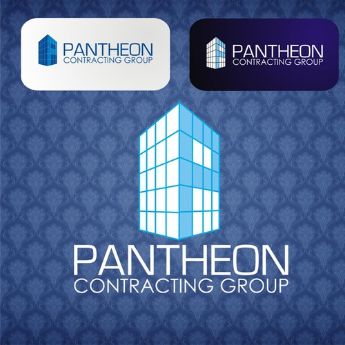 logo for Pantheon Contracting Group Design by spaceart