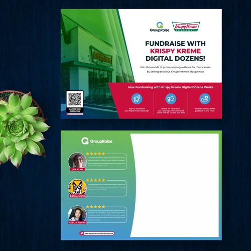 Postcard Design to Promote Community Program to Local Non-Profits Diseño de Chilmi Fahruzi