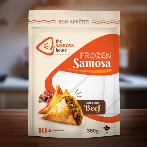 Packaging Designs for Frozen Samosa Packs Design by Darka V