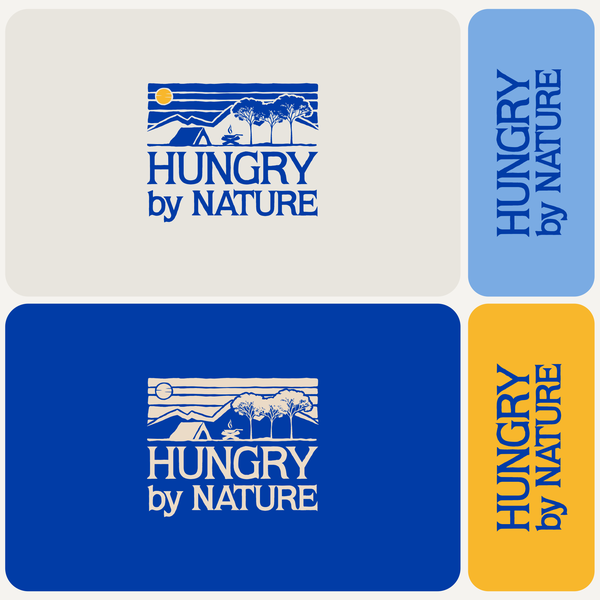 Hungry By Nature logo design