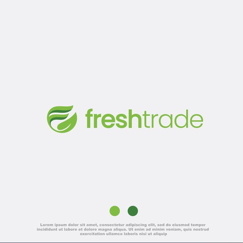 New Logo for freshtrade Design by gardani