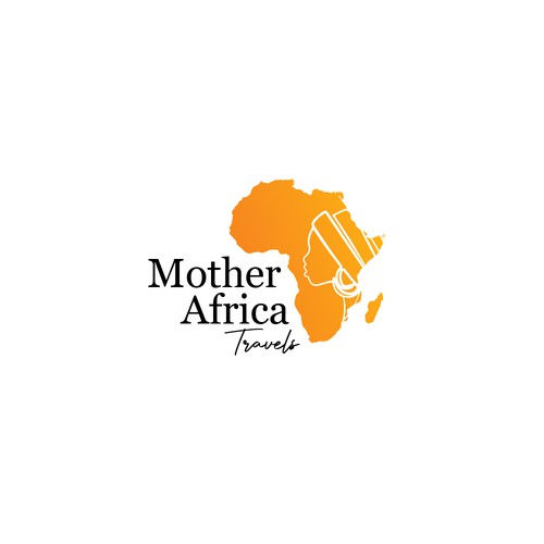 Logo for Mother Africa Travels Design by Anand shaw