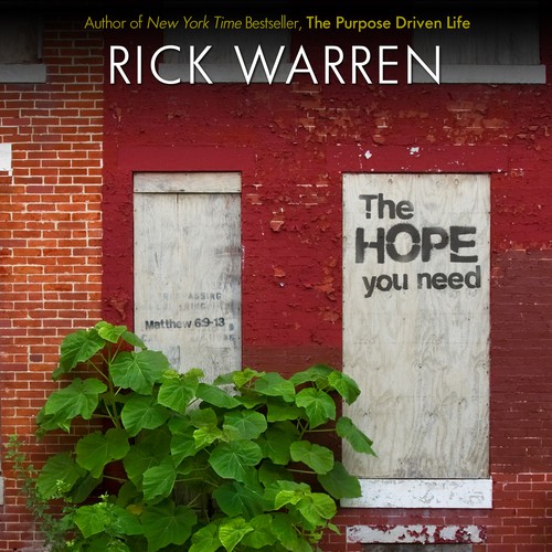 Design Rick Warren's New Book Cover Design by Jaroah