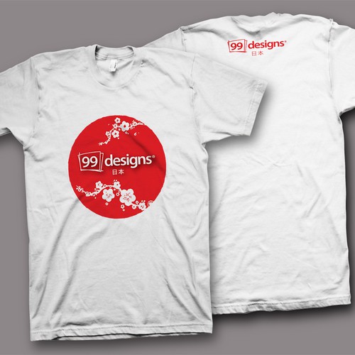 WANTED T-shirt design for 99designs JAPAN Design réalisé par Riz_Ahamed