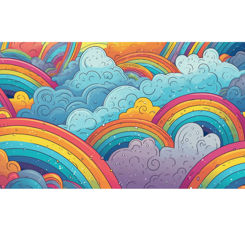 Virtual backgrounds for PRIDE month (multiple winners) Design von Sabina G.