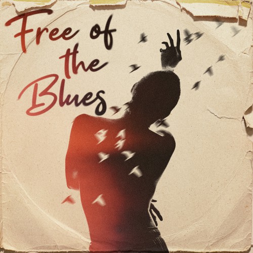 One Panel Album cover for a single salsa song - Free of the Bues Design by umbertino