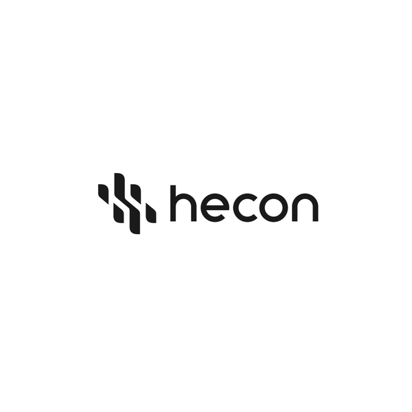 Logo for hecon - a technology startup that leverages Generative AI (especially LLMs)