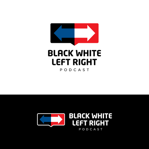 Need a simple, clever, but professional logo and text for our political podcast! Design by Luel