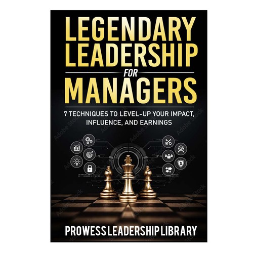Design a Captivating Book Cover for a Leadership Skills Book for Managers Design by BDTK