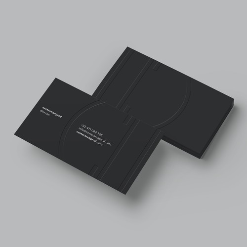 MINIMALIST - BLACK DESIGN Design by Hasanssin