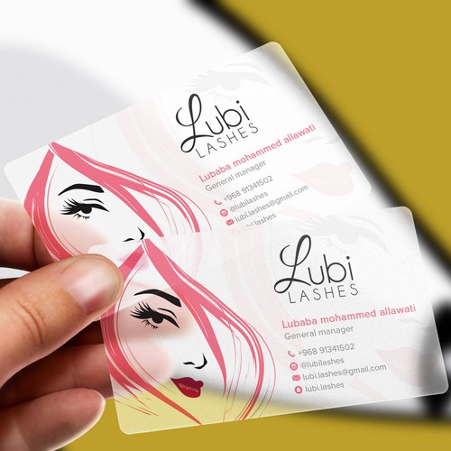 Eyelash business deals cards