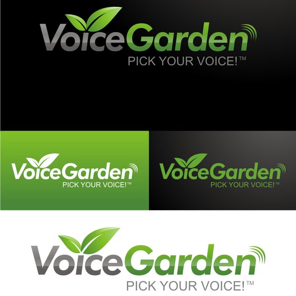 Design by Marsy' titled "VoiceGarden needs a new logo"