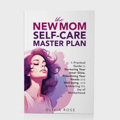 Self-care for New Moms book cover Design por Laslo Vanger