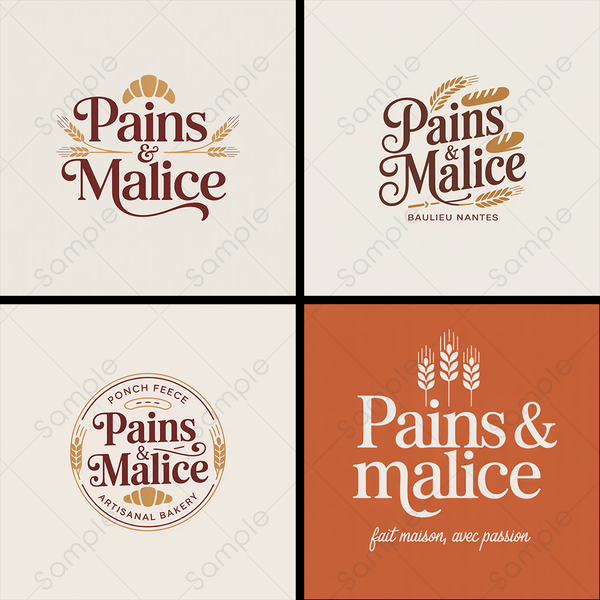 Pains & Malice Bakery is looking for a logo for a bakery, pastry shop, and caterer.