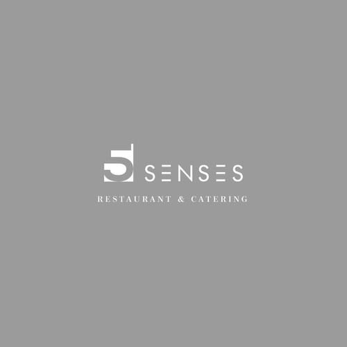 Restaurant logo to stimulate 5 senses Design by Han Ly