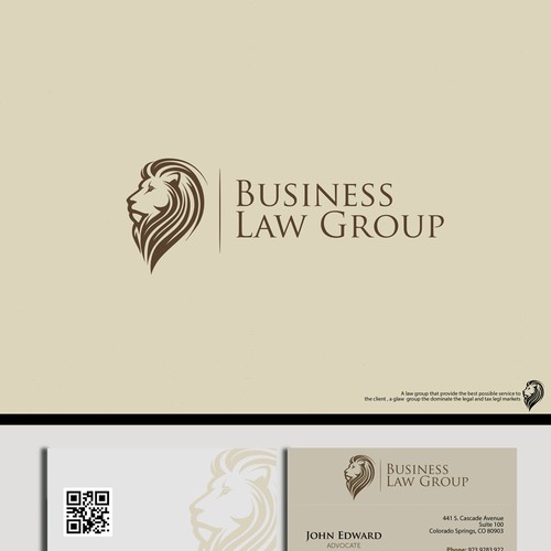 Strong and Innovative Logo for a Dominating Business Law Firm - The Test of Awesomeness! Design by khingkhing