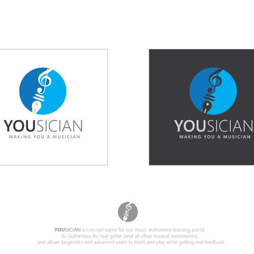 Logo for Yousician - the future of music learning! Design réalisé par Mealhack