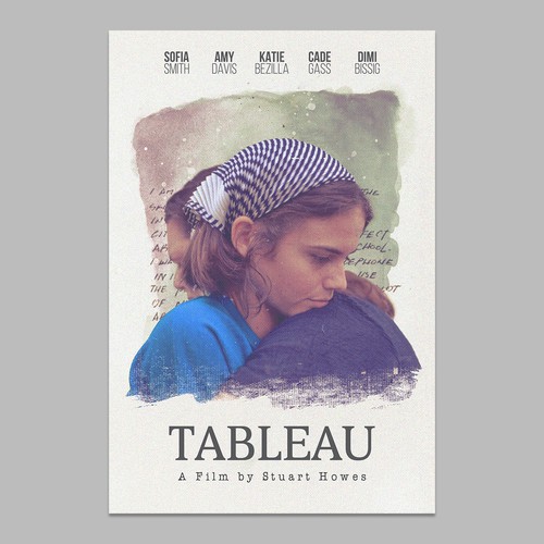 We need a French New Wave-inspired movie poster for our award-winning feature film. Design by CUPEDIUM