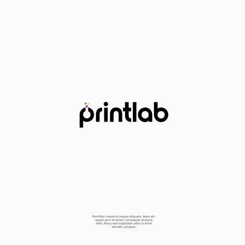 Request logo For Print Lab for business   visually inspiring graphic design and printing Réalisé par MYXATA