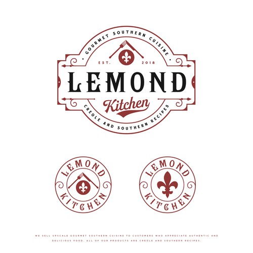 Design an Urban Chic Logo for Lemond Kitchen Design by A | 3