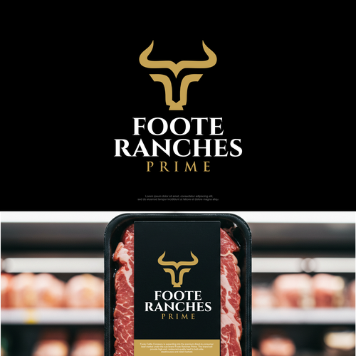Help us design a high-end, luxury Beef brand for world-class steakhouses. Design by PoxieDesign™