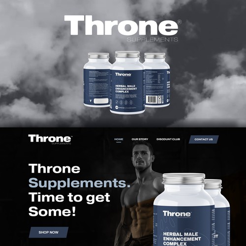 Supplement Website Design by Askdigital